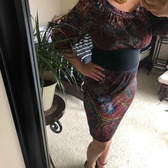 Trina Turk geo print dress - Picture 7 of 7